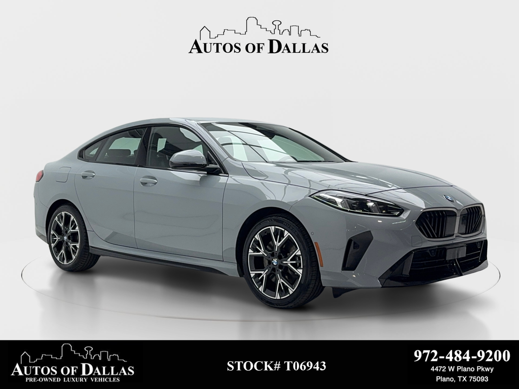 Gray 2026 BMW 2 Series Sedan Front-Wheel Drive 7-Speed Automatic