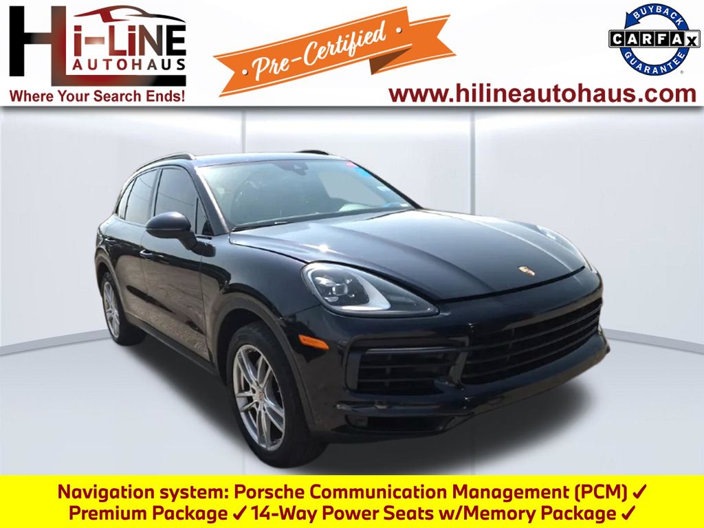 Moonlight Blue Metallic 2020 Porsche Cayenne SUV / Crossover All-Wheel Drive 8-Speed Automatic