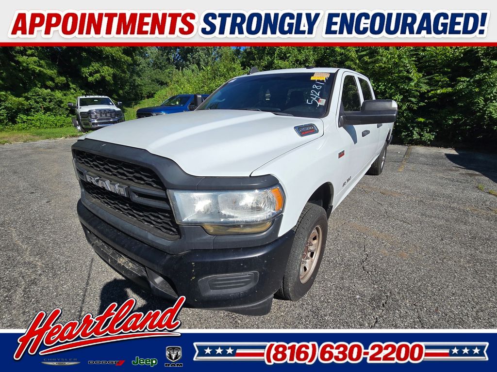 Bright White Clearcoat 2021 RAM 2500 Pickup Truck 4X2 8-Speed Automatic