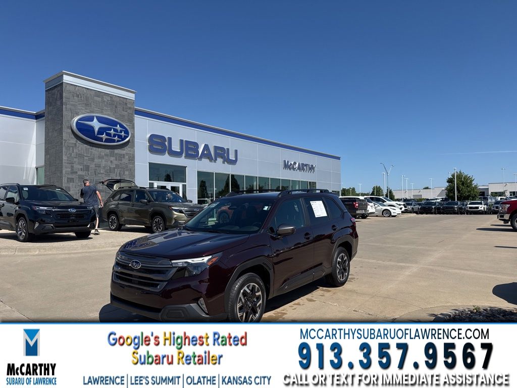 Mahogany Pearl 2026 Subaru Forester Crossover AWD SUV / Crossover All-Wheel Drive Continuously Variable Transmission