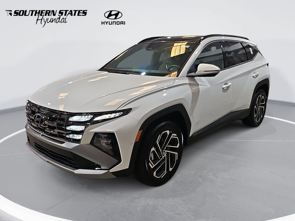 Creamy White Pearl 2026 Hyundai Tucson Hybrid SUV / Crossover All-Wheel Drive 6-Speed Automatic