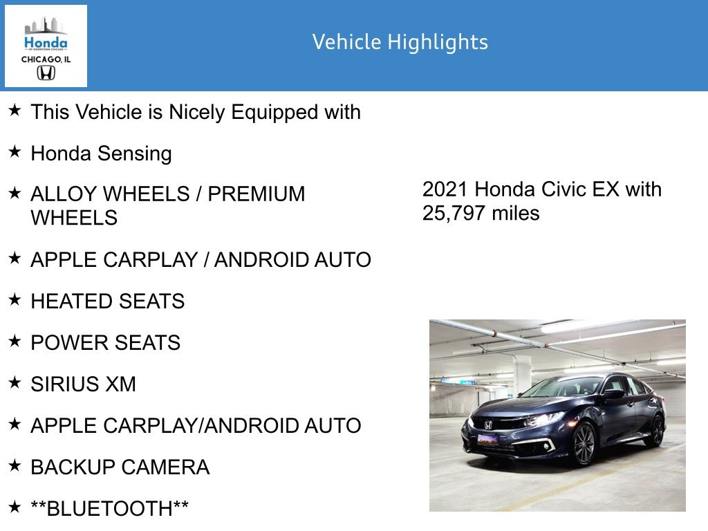 2021 Honda Civic EX 7