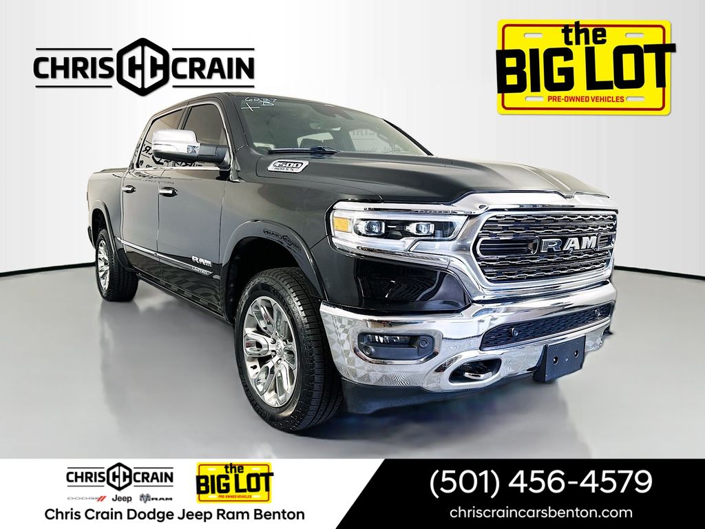 Diamond Black 2020 RAM 1500 Pickup Truck Four-Wheel Drive 8-Speed Automatic