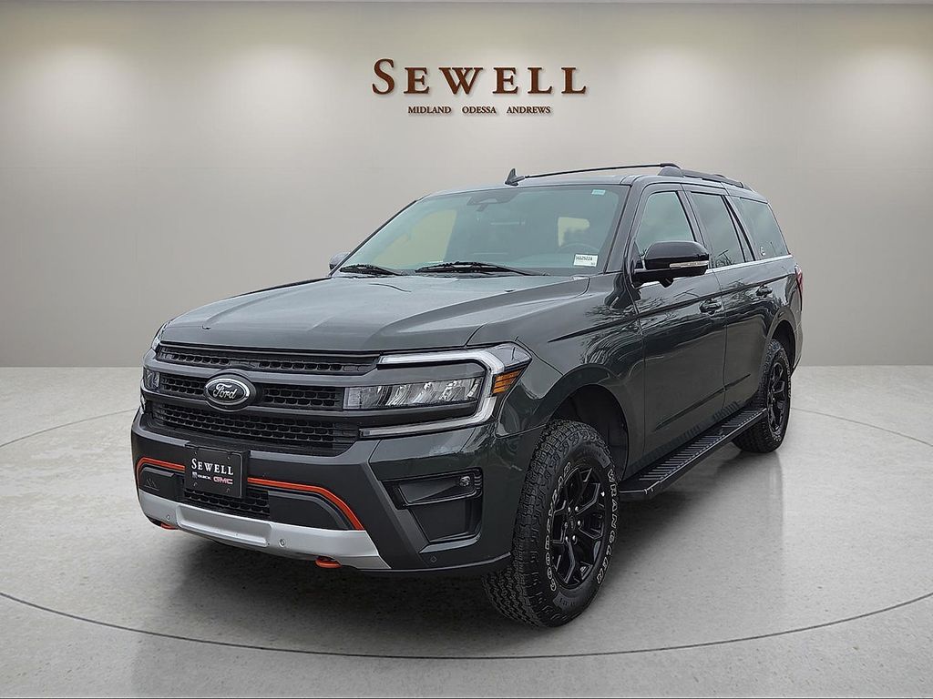 Green Metallic 2022 Ford Expedition SUV / Crossover Four-Wheel Drive Automatic
