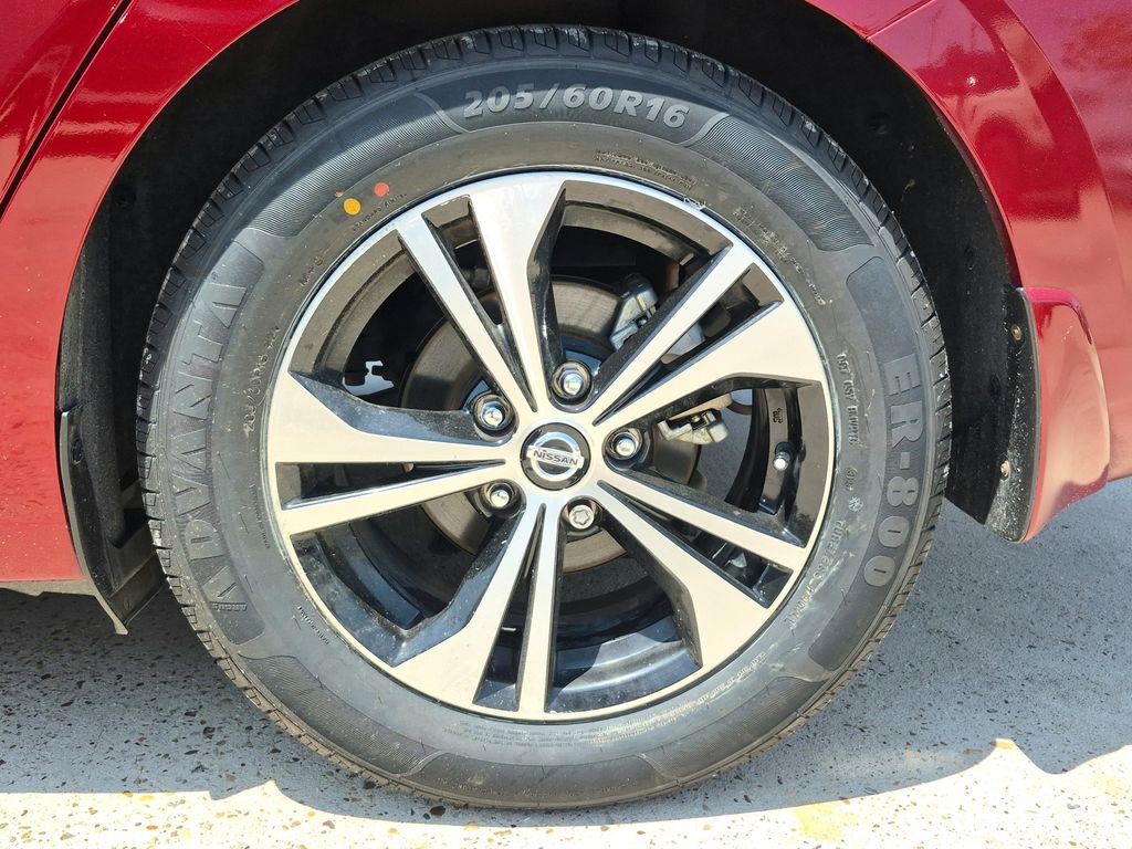 2023 Nissan Sentra SV Red at Texan Dodge Chrysler Jeep Ram