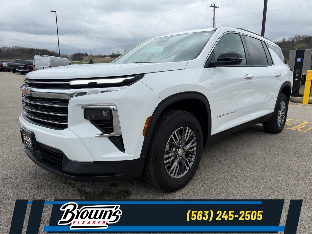 Summit White 2026 Chevrolet Traverse LT AWD SUV / Crossover Four-Wheel Drive 8-Speed Automatic