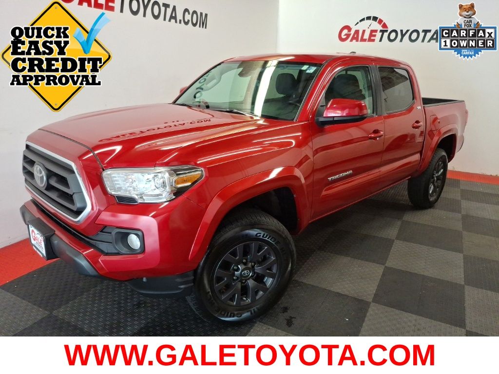 Barcelona Red Metallic 2020 Toyota Tacoma Pickup Truck Four-Wheel Drive 6-Speed Automatic
