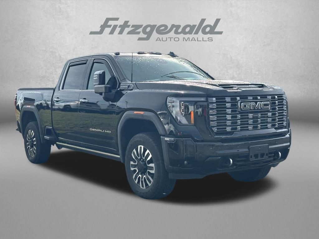 Onyx Black 2025 GMC Sierra 2500HD Pickup Truck Four-Wheel Drive Automatic
