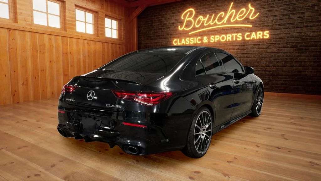 Used 2022 Cosmos Black Metallic Mercedes-Benz CLA 35 AMG® image 3