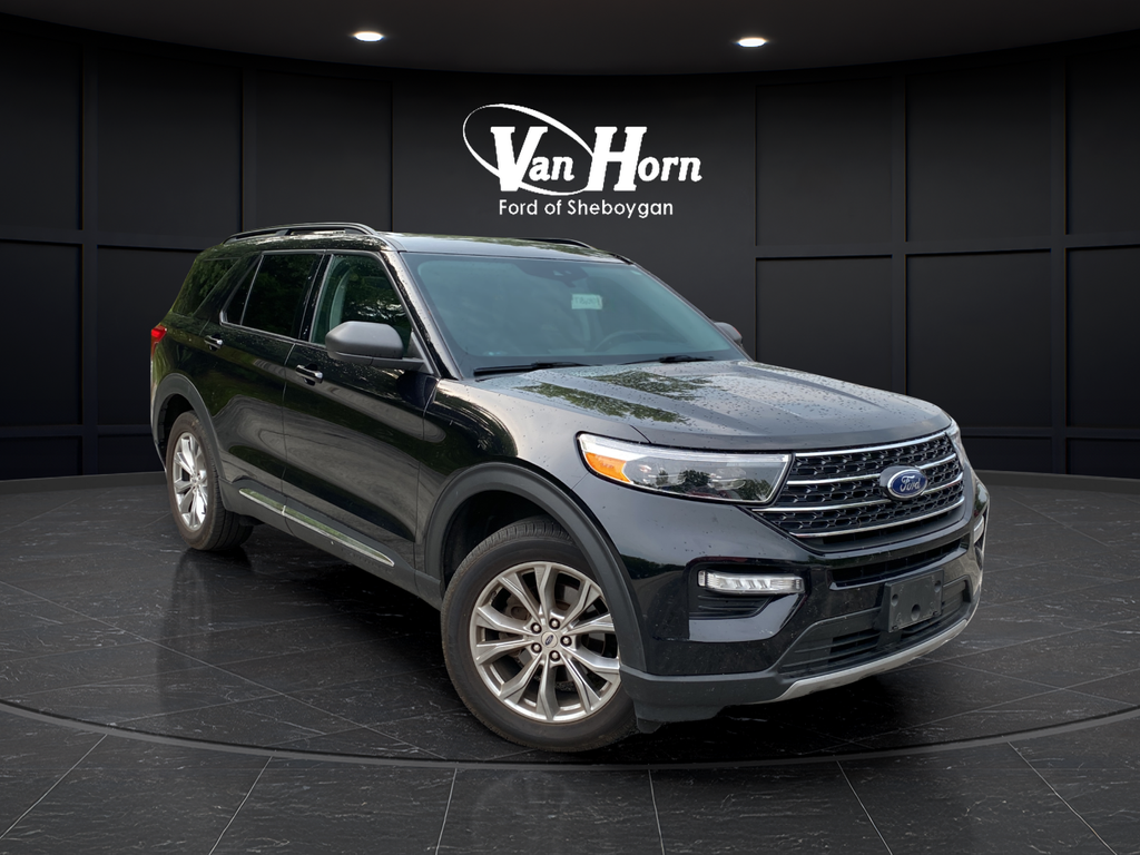 Agate Black Metallic 2020 Ford Explorer SUV / Crossover All-Wheel Drive Automatic