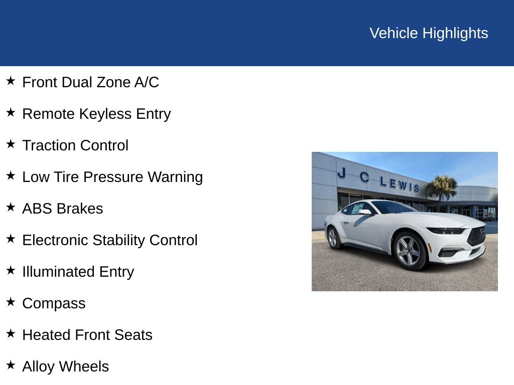 2026 Ford Mustang EcoBoost Premium Fastback