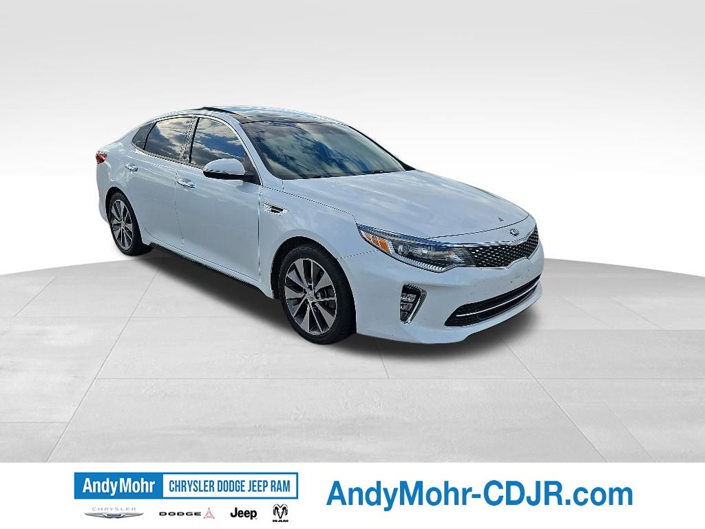 Snow White Pearl 2018 Kia Optima S Sedan Front-Wheel Drive 6-Speed Automatic