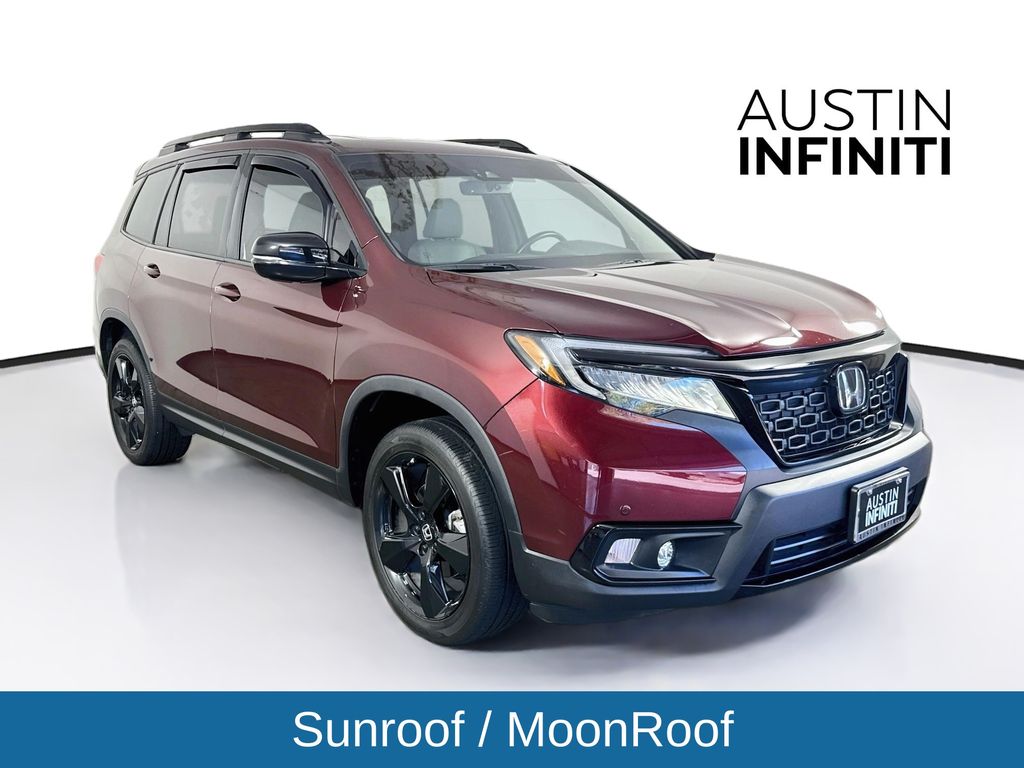 Red 2021 Honda Passport SUV / Crossover All-Wheel Drive 9-Speed Automatic