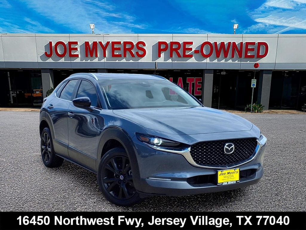 2023 Mazda CX-30 2.5 S Carbon Edition Gray at Joe Myers Mazda Kia