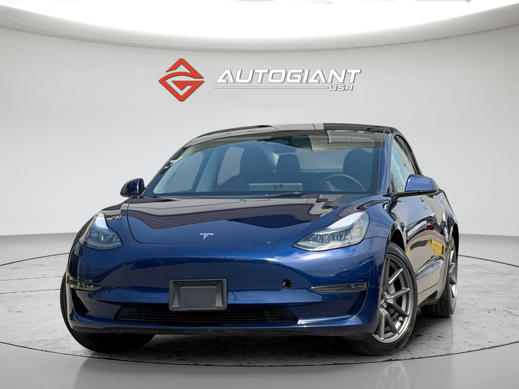 Blue 2023 Tesla Model 3 RWD Sedan Rear-Wheel Drive 1-Speed Automatic