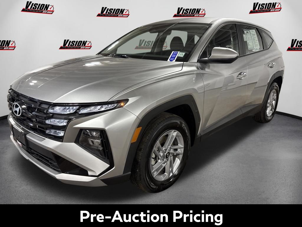 Shimmering Silver 2026 Hyundai Tucson SUV / Crossover All-Wheel Drive 8-Speed Automatic