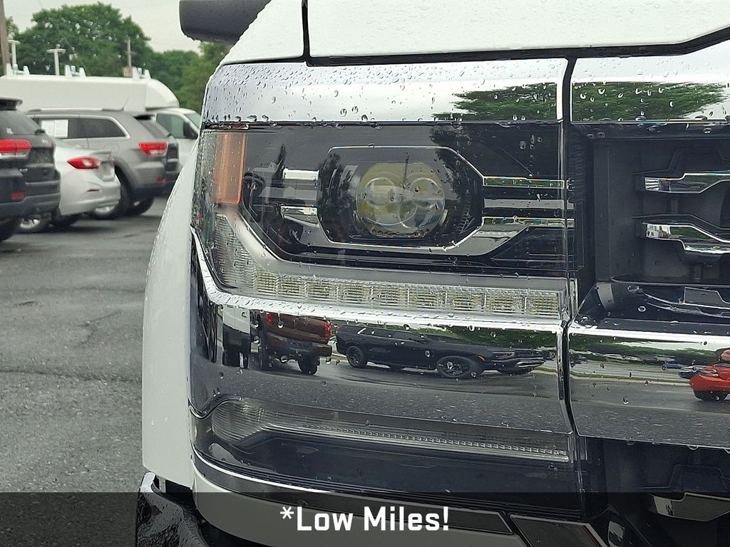 2018 Chevrolet Silverado 1500 LTZ White at Phil Fitts Ford