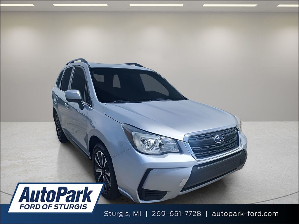 Ice Silver Metallic 2017 Subaru Forester SUV / Crossover All-Wheel Drive Continuously Variable Transmission