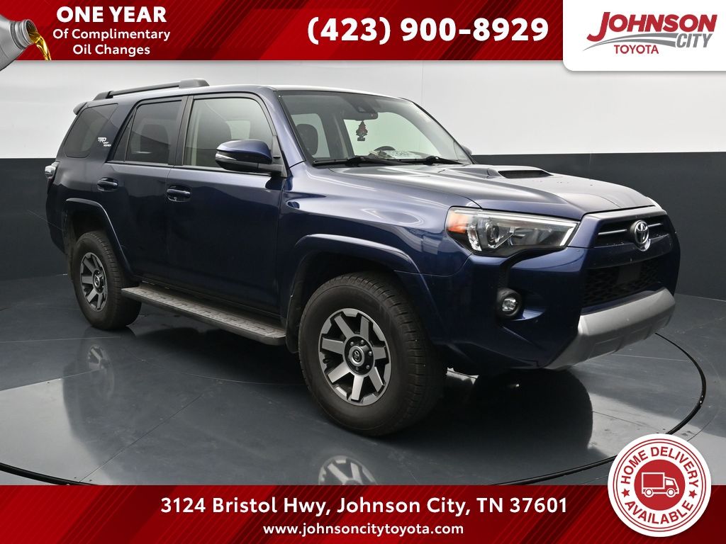 Nautical Blue Metallic 2024 Toyota 4Runner SUV / Crossover Four-Wheel Drive 5-Speed Automatic