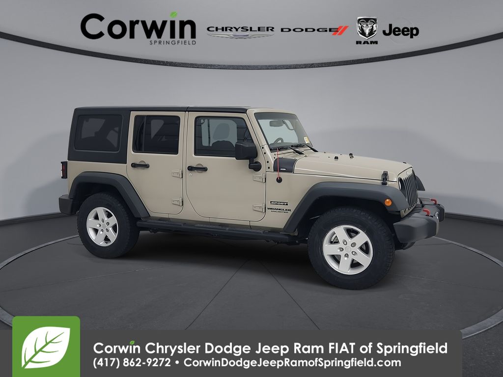 Brown (Gobi Clearcoat) 2017 Jeep Wrangler Unlimited Sport 4WD SUV / Crossover Four-Wheel Drive 5-Speed Automatic
