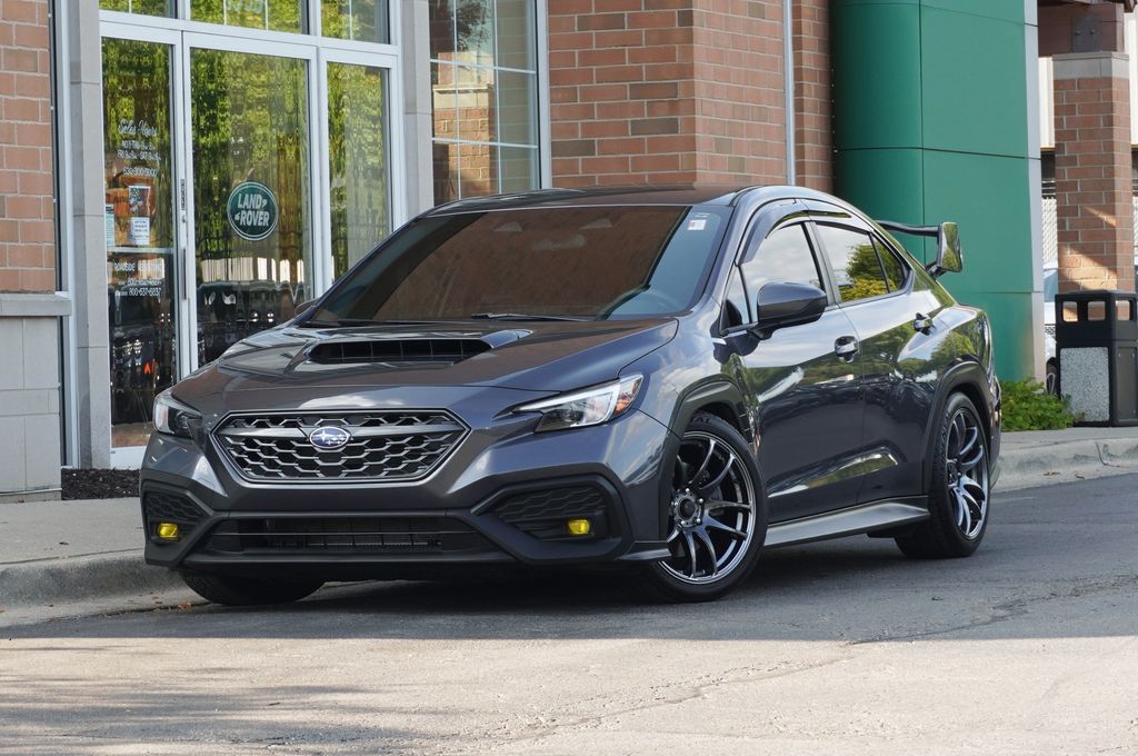 Magnetite Gray Metallic 2022 Subaru WRX Sedan All-Wheel Drive Continuously Variable Transmission