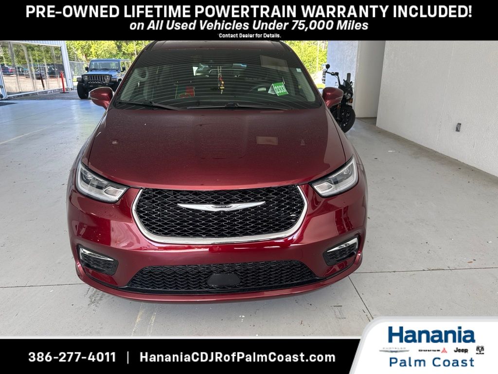 Velvet Red Pearlcoat 2021 Chrysler Pacifica Minivan Front-Wheel Drive 9-Speed Automatic