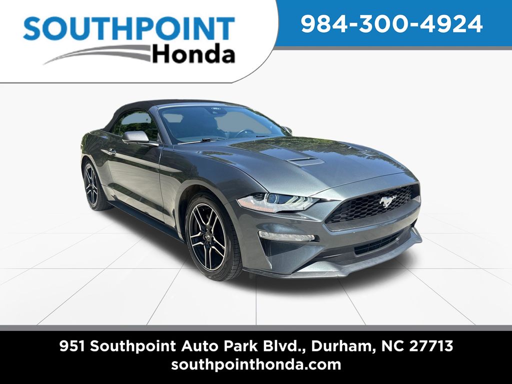 Carbonized Gray Metallic 2023 Ford Mustang Convertible Rear-Wheel Drive Automatic