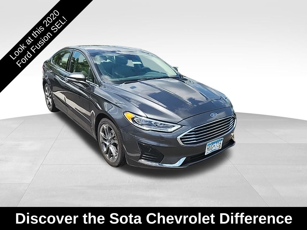 Gray (Magnetic) 2020 Ford Fusion Sedan Front-Wheel Drive 6-Speed Automatic