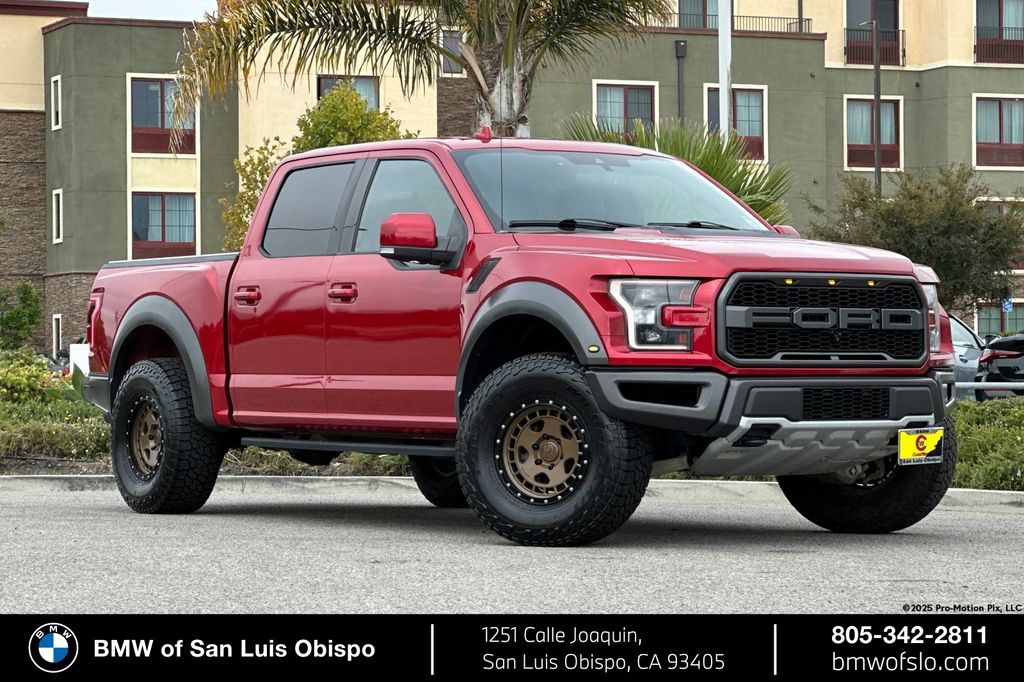 Red Metallic 2020 Ford F-150 Pickup Truck Four-Wheel Drive Automatic