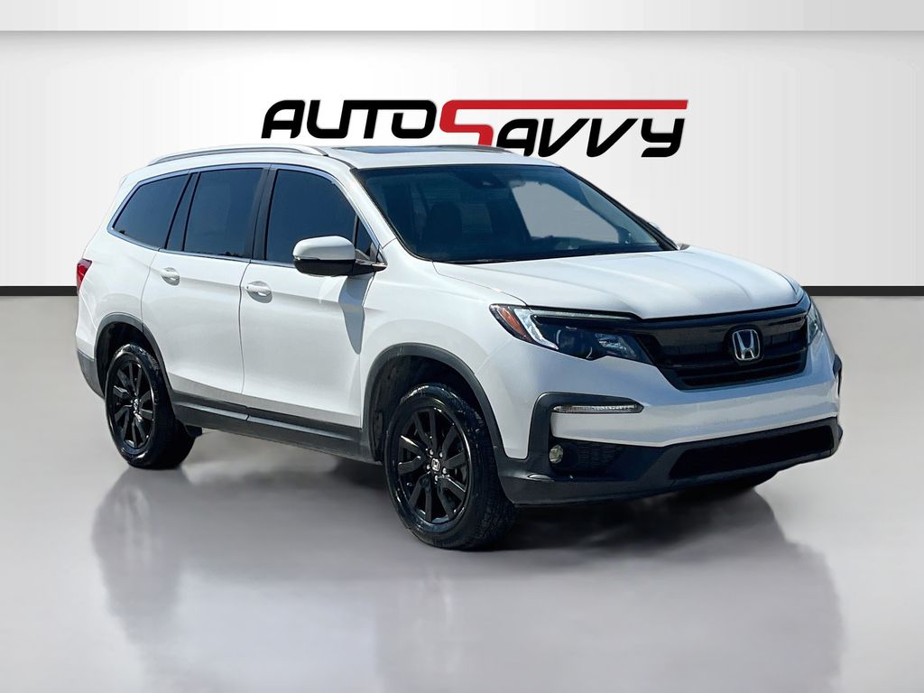 2022 Honda Pilot EX-L White at Emmons Autoplex