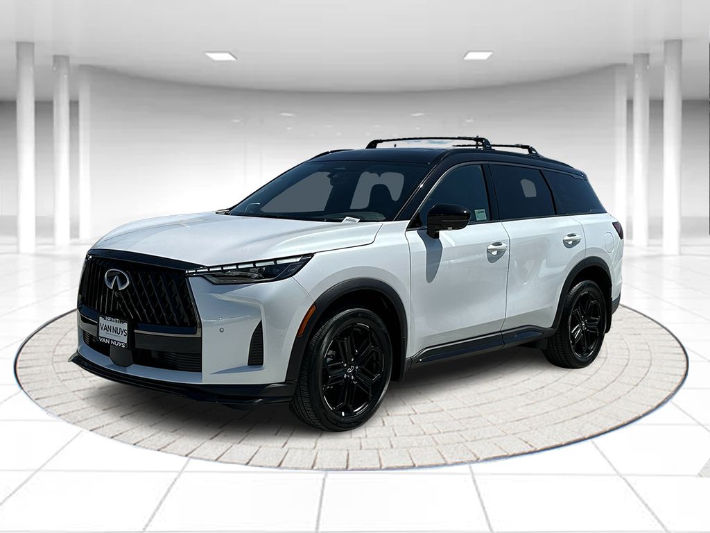 White / Black 2027 INFINITI QX60 SUV / Crossover All-Wheel Drive 9-Speed Automatic