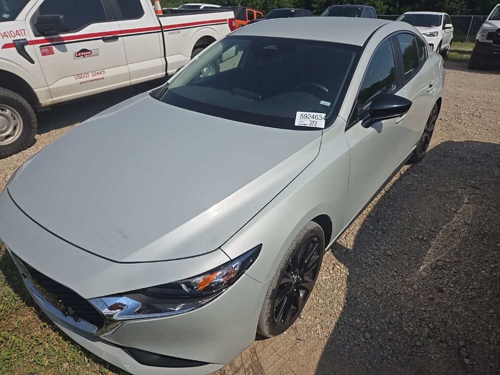 Ceramic Metallic 2025 Mazda MAZDA3 Sedan Front-Wheel Drive 6-Speed Automatic