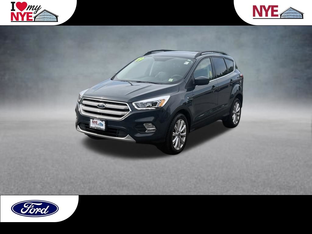 Sea Green 2019 Ford Escape SUV / Crossover All-Wheel Drive 6-Speed Automatic