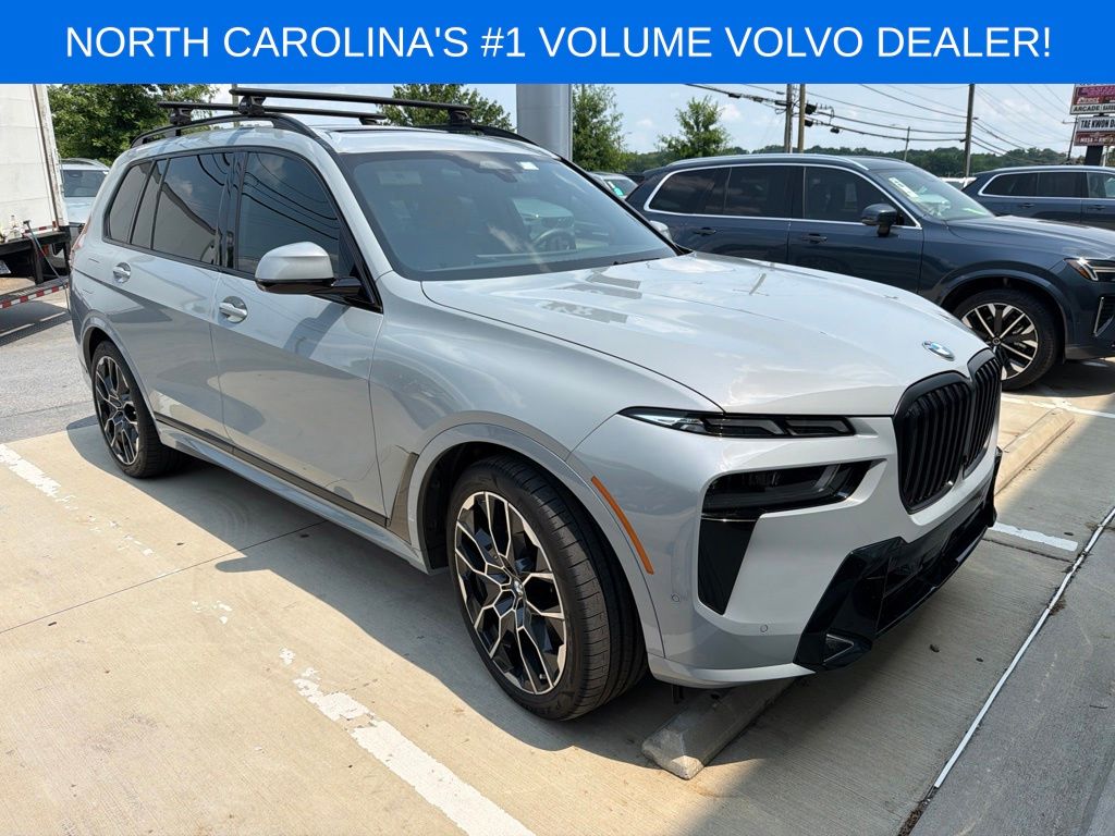 Gray (Brooklyn Grey Metallic) 2025 BMW X7 SUV / Crossover All-Wheel Drive 8-Speed Automatic