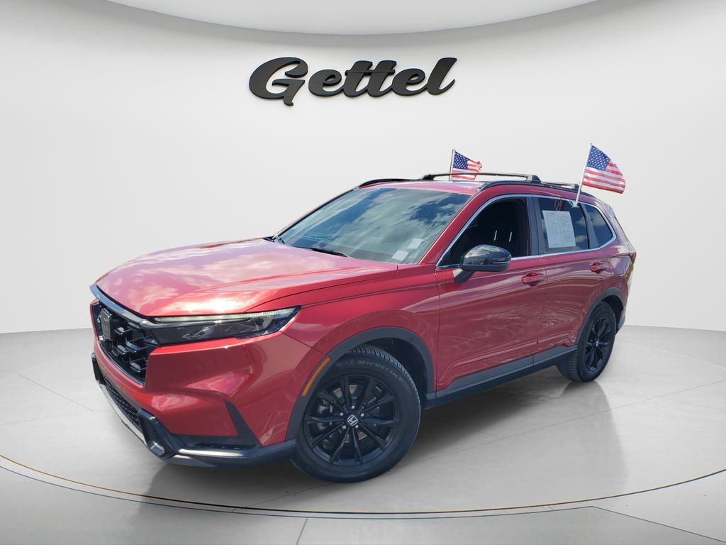 Red 2023 Honda CR-V Hybrid Sport FWD SUV / Crossover Front-Wheel Drive Continuously Variable Transmission