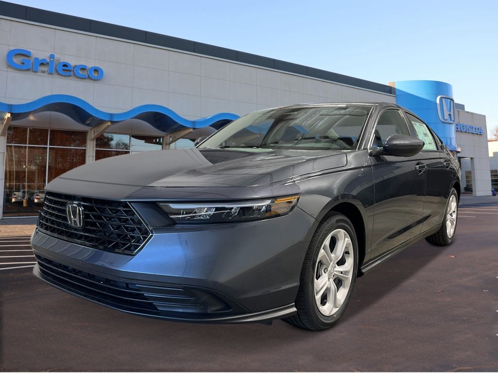 Meteorite Gray Metallic 2026 Honda Accord Sedan Front-Wheel Drive Continuously Variable Transmission