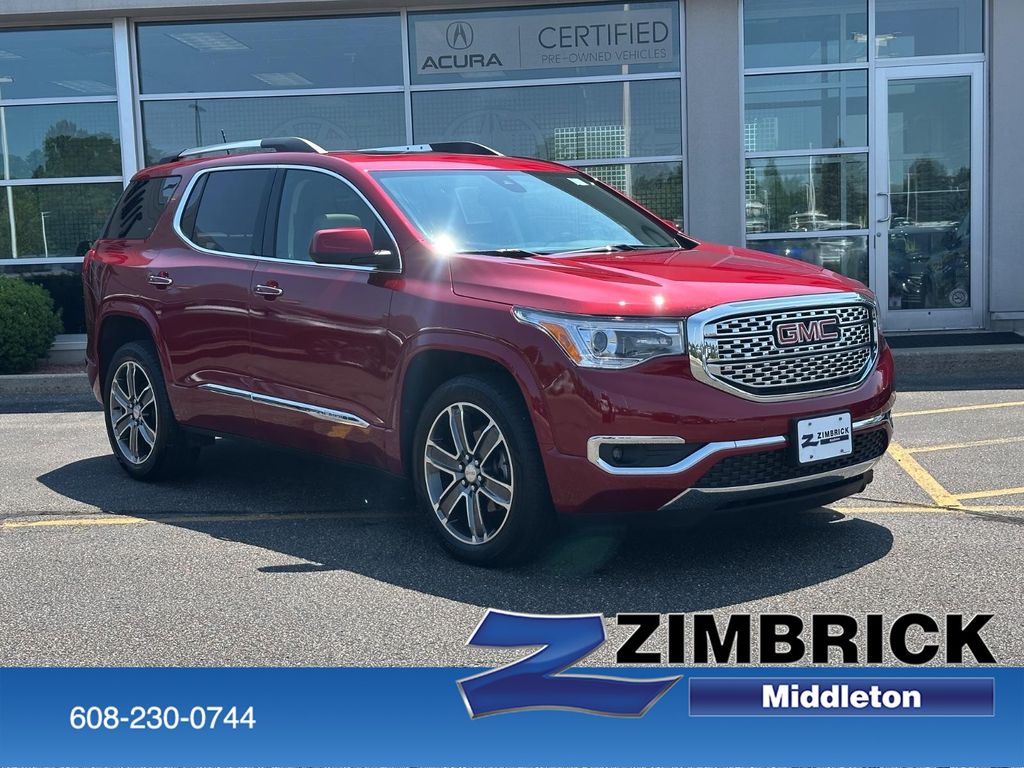 Red Quartz Tintcoat 2019 GMC Acadia SUV / Crossover Four-Wheel Drive 6-Speed Automatic