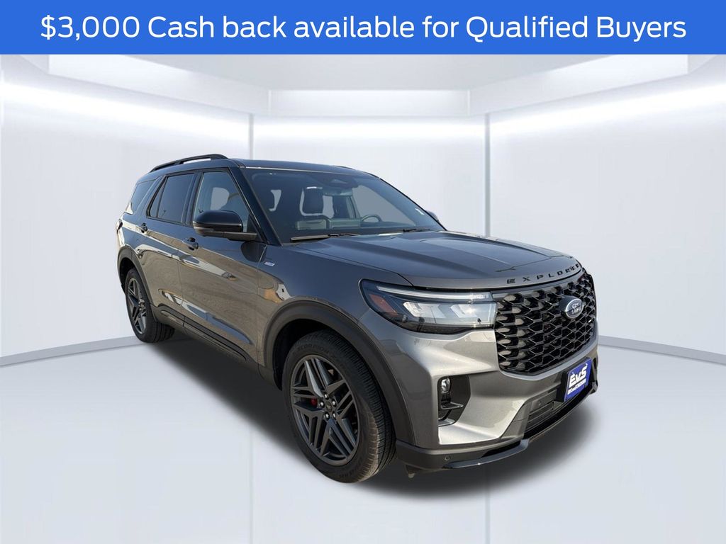 Gray Metallic 2026 Ford Explorer SUV / Crossover All-Wheel Drive Automatic