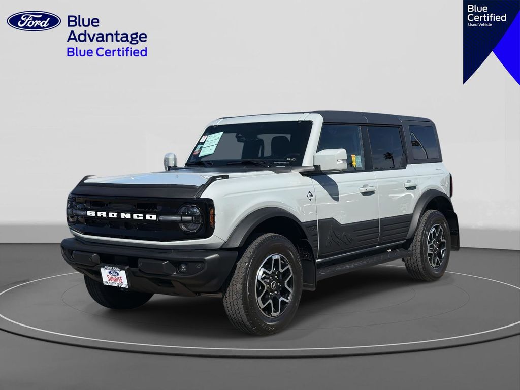 Cactus Gray 2024 Ford Bronco Outer Banks 4-Door 4WD SUV / Crossover Four-Wheel Drive Automatic