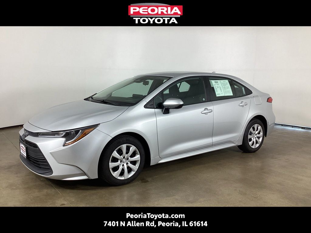 Classic Silver Metallic 2023 Toyota Corolla Sedan Front-Wheel Drive Continuously Variable Transmission