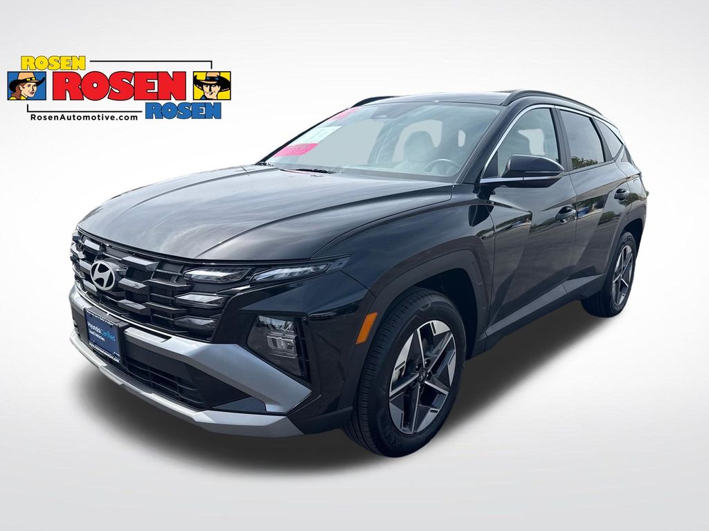 Phantom Black 2025 Hyundai Tucson SUV / Crossover All-Wheel Drive 8-Speed Automatic