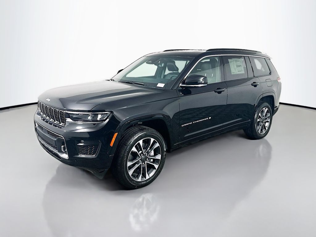 New 2025 Black Jeep Overland image 3