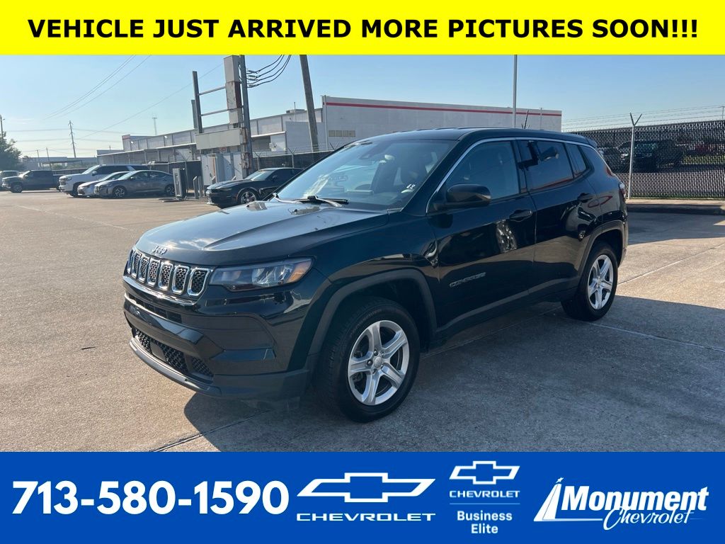 2023 Jeep Compass Sport Black at River Oaks CDJR