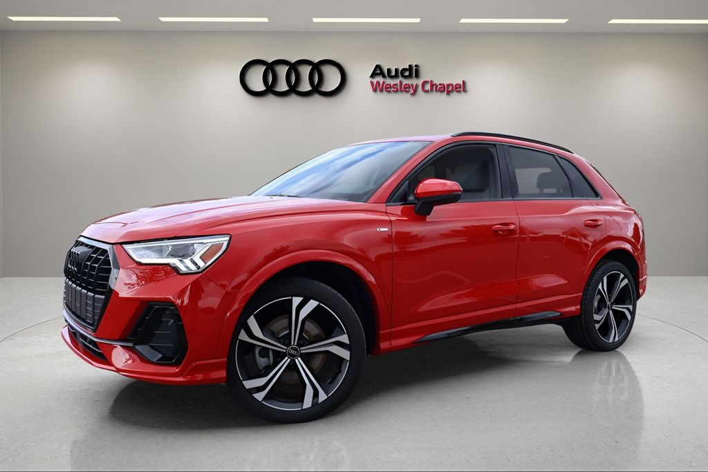 Progressive Red Metallic 2024 Audi Q3 quattro Premium Plus S Line 45 TFSI SUV / Crossover All-Wheel Drive 8-Speed Automatic