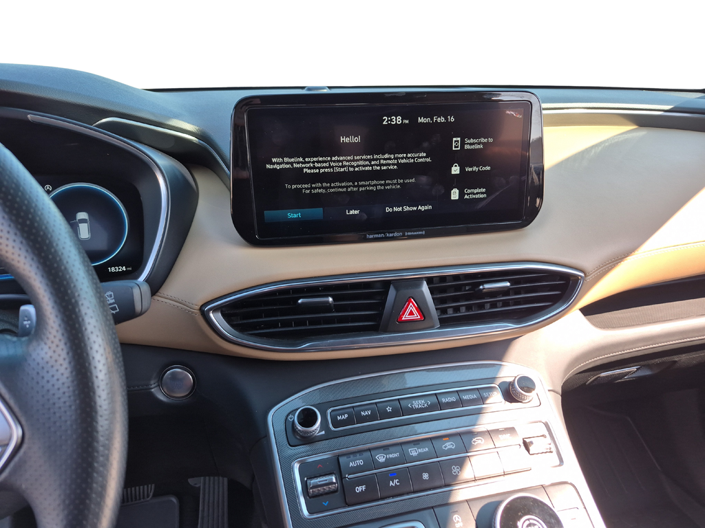 2023 Hyundai Santa Fe Calligraphy Blue at Parkway Family Mazda