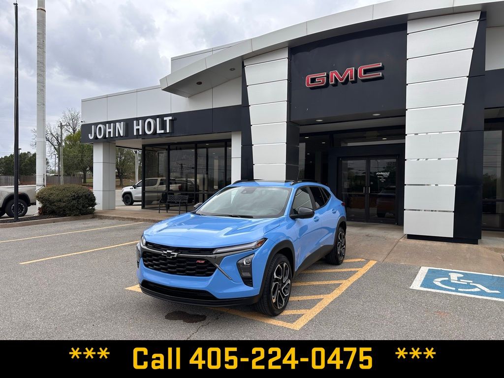 Fountain Blue 2024 Chevrolet Trax RS with 2RS FWD SUV / Crossover Front-Wheel Drive 6-Speed Automatic