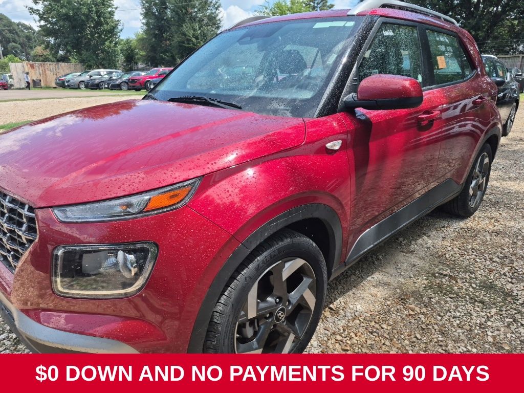 Ultimate Red 2025 Hyundai Venue SUV / Crossover Front-Wheel Drive Continuously Variable Transmission