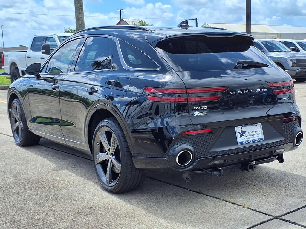 2024 Genesis GV70 3.5T Sport Black at Genesis of Spring