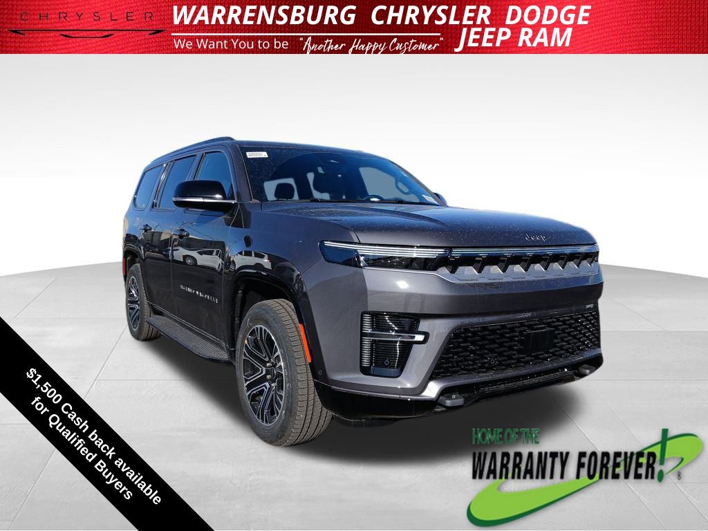 Baltic Gray Metallic Clearcoat 2026 Jeep Grand Wagoneer SUV / Crossover 8-Speed Automatic