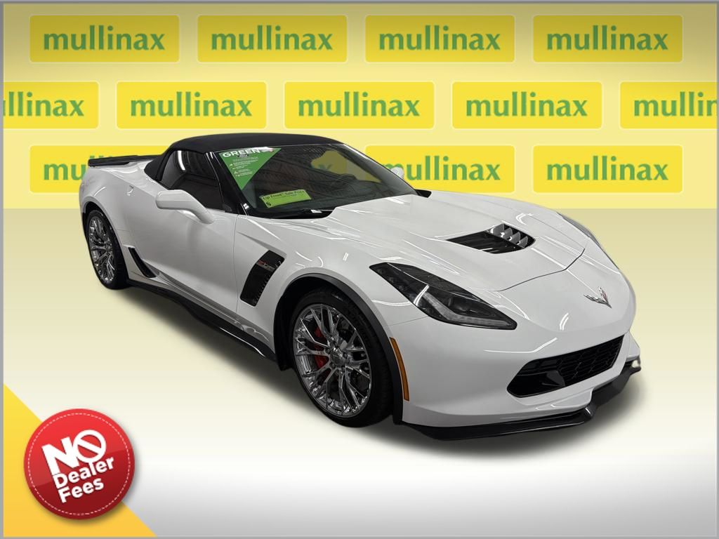Arctic White 2016 Chevrolet Corvette Z06 1LZ Convertible RWD Convertible Rear-Wheel Drive 8-Speed Automatic